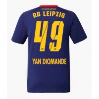 Dres RB Leipzig Yan Diomande #49 Gostujuci 2025-26 Kratak Rukav